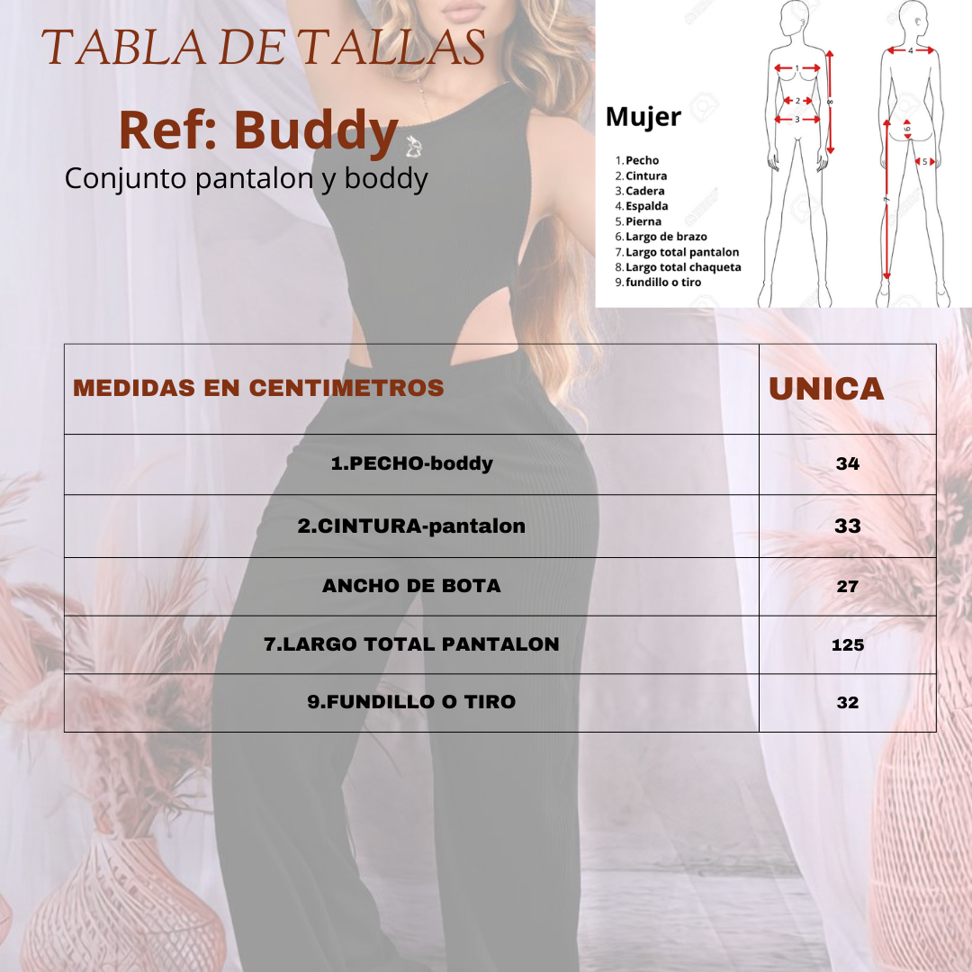 Conjunto 2 prenda Set buddy